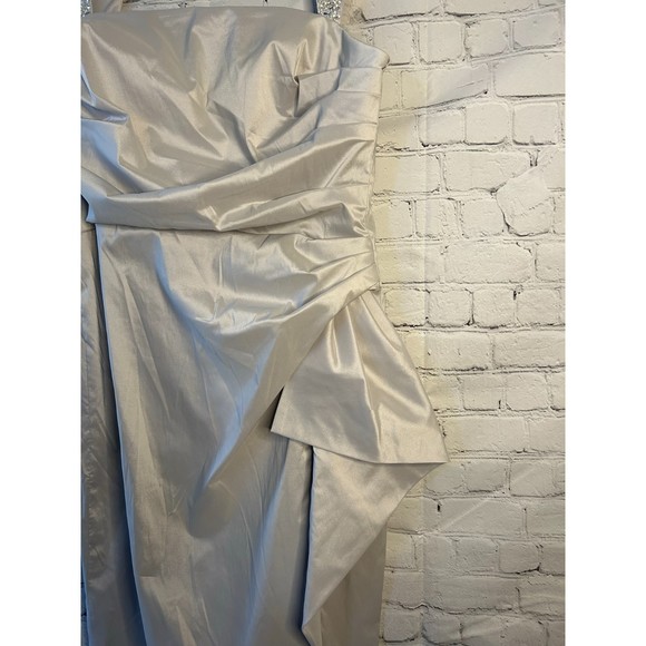 Women's Maggy London Side Gather Sleeveless Dress SZ 16. NWOT. - Picture 4 of 8